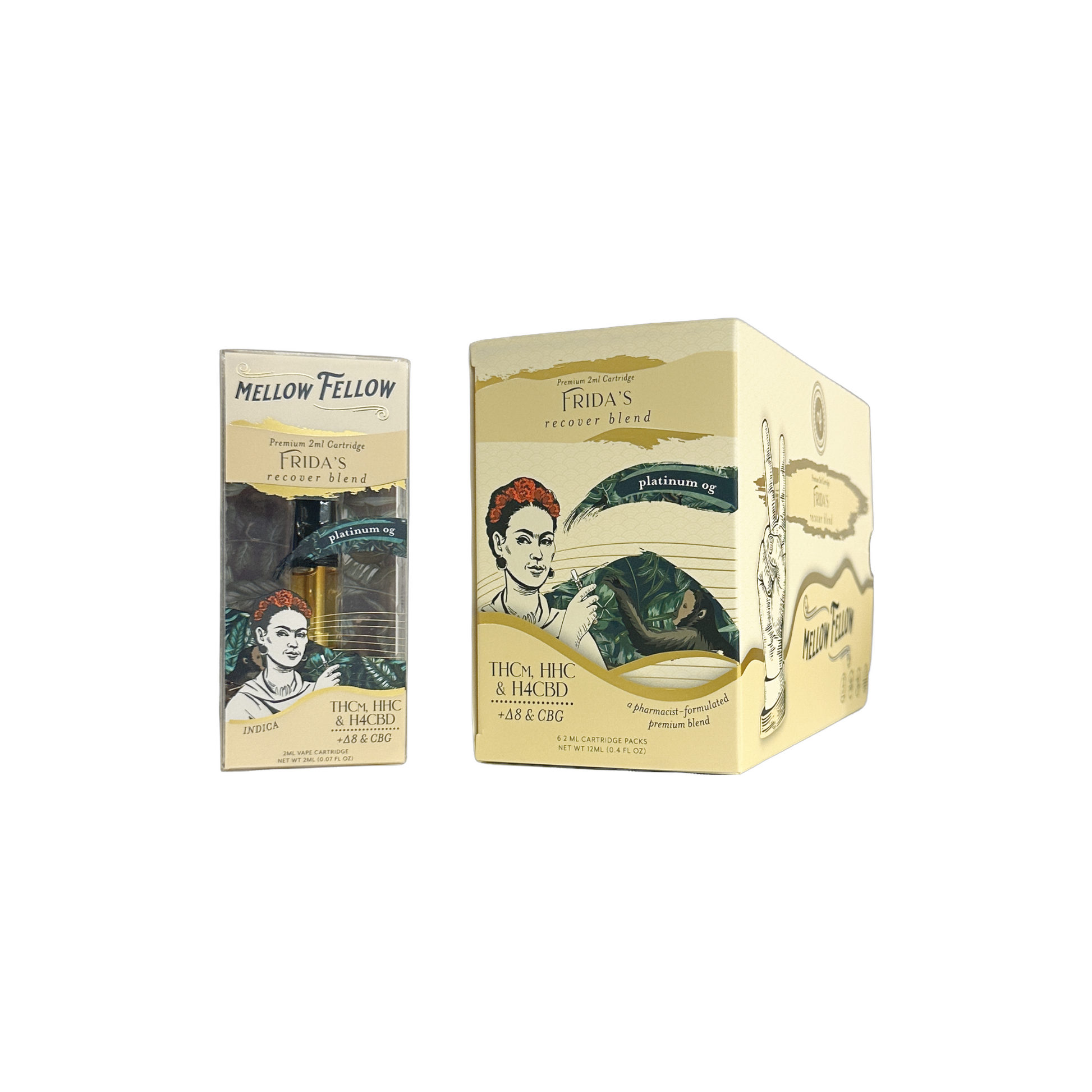 Mellow Fellow, Frida's Recover Blend - Platinum OG