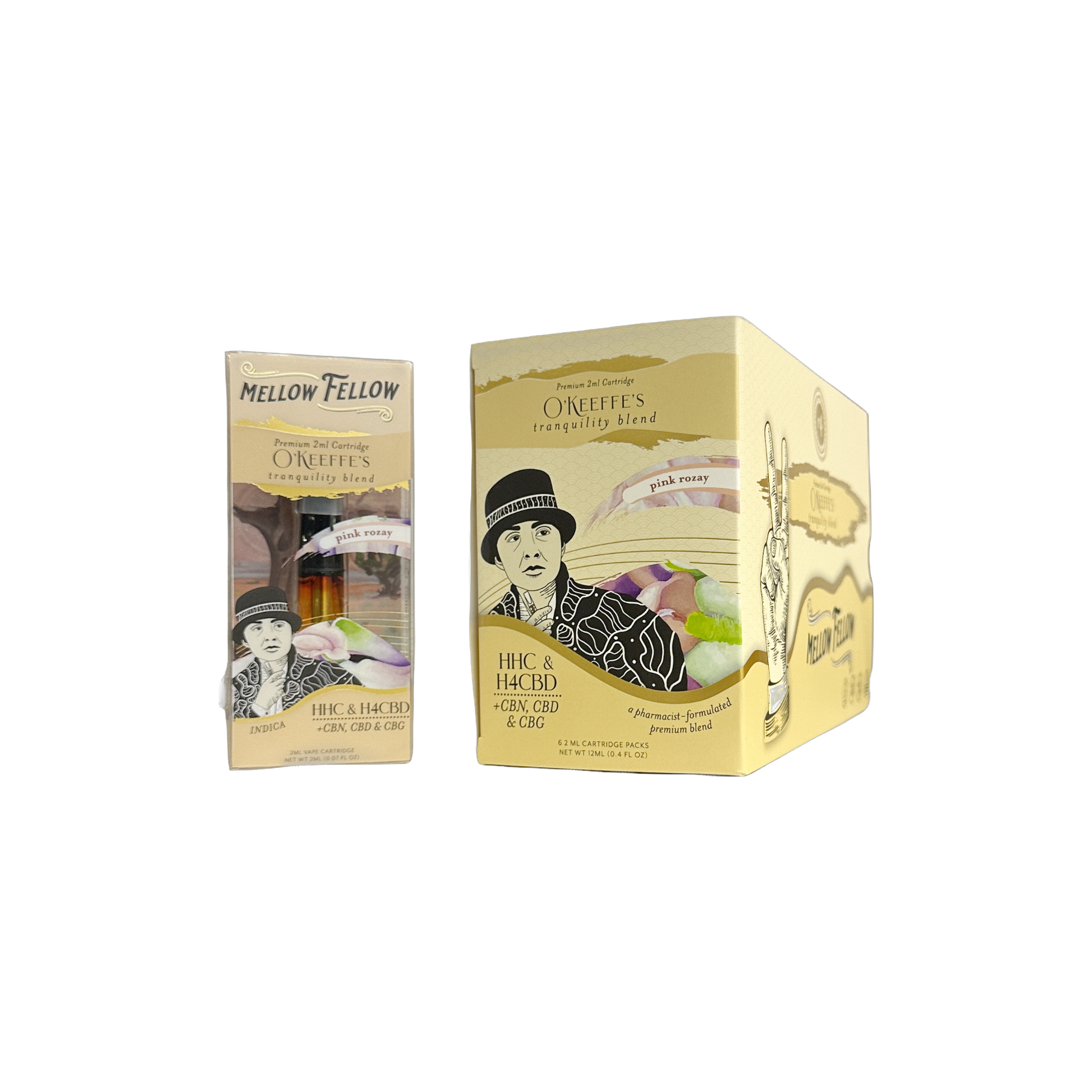 Mellow Fellow, Okeeffe's Tranquility Blend - Pink Rozay