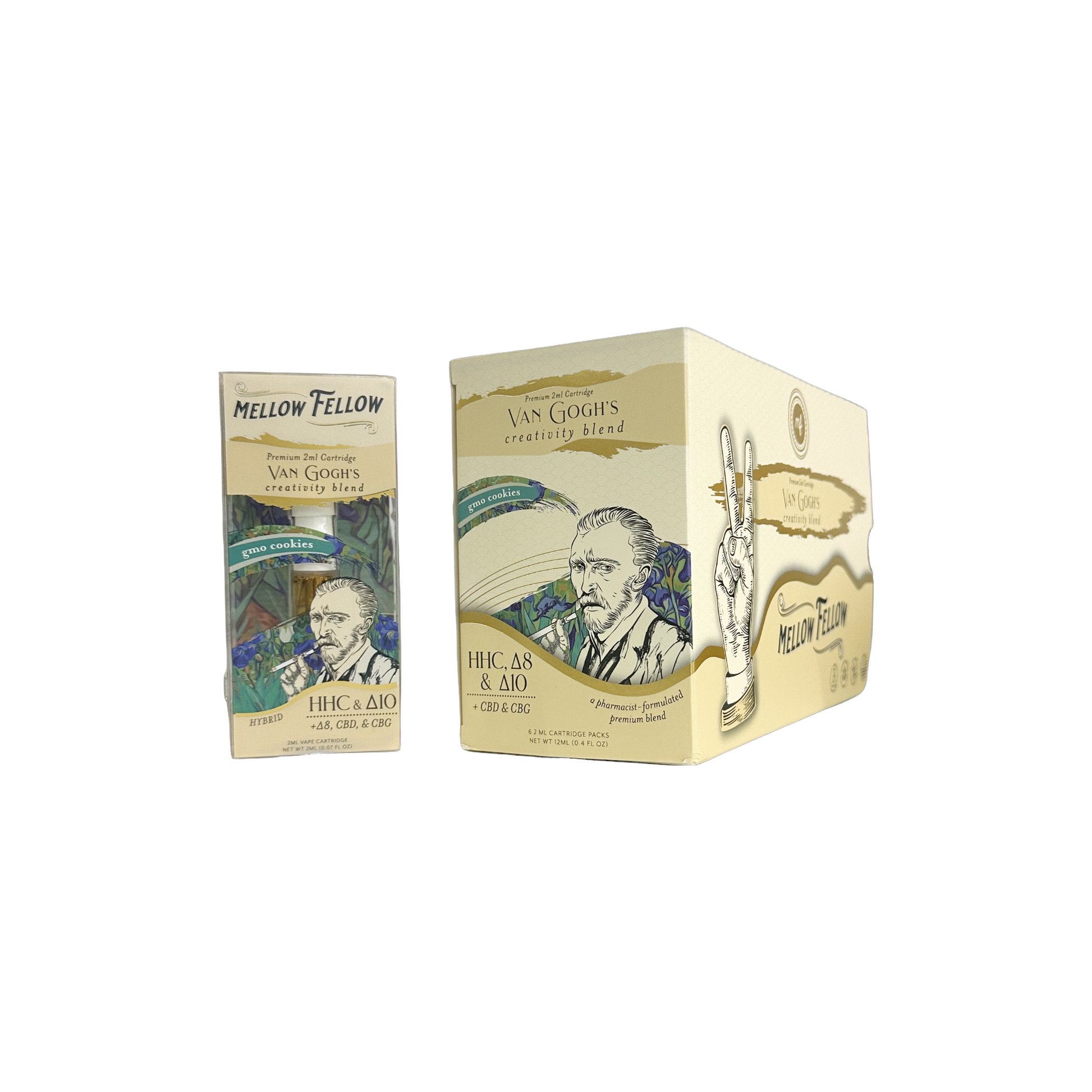 Mellow Fellow, Van Gogh's Creativity - GMO Cookies