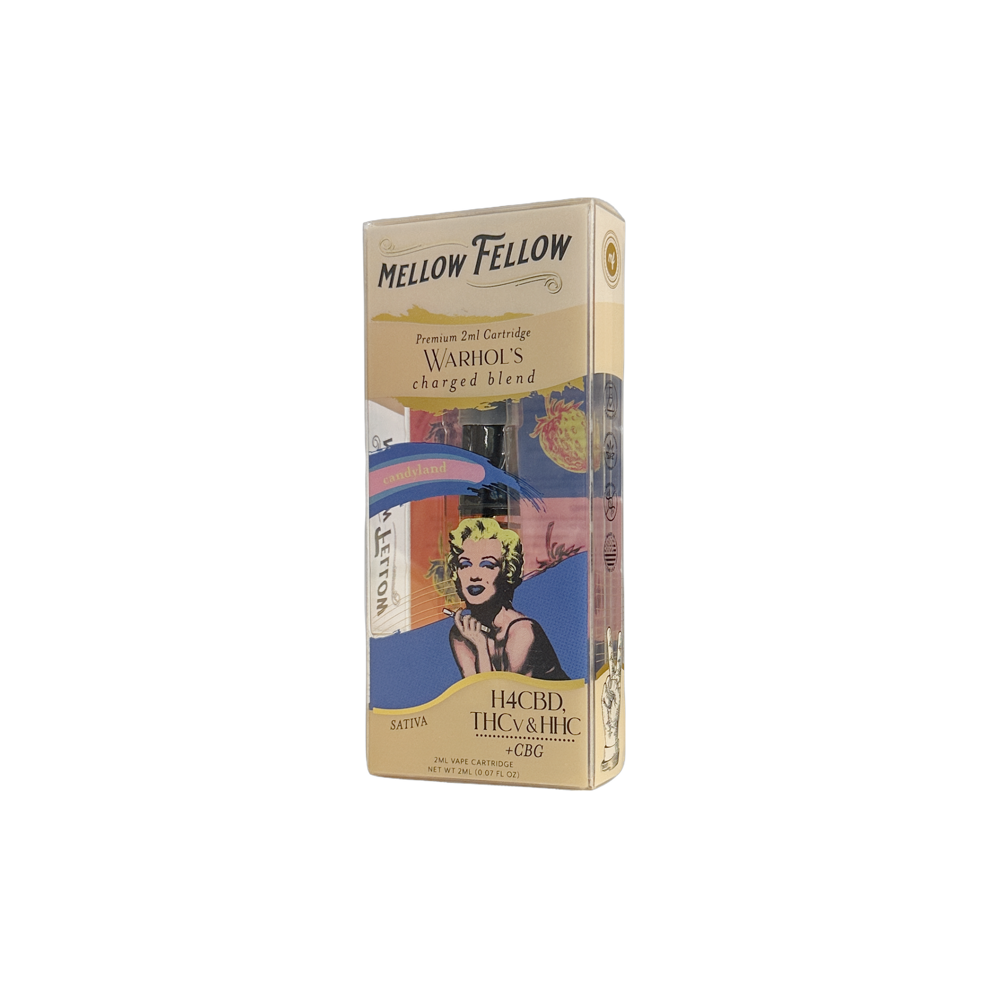 Mellow Fellow, Warhol's Charged Blend - Candyland
