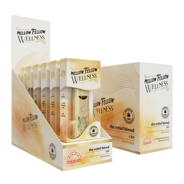 mellow mellow wellness, mellow mellow the relief blend, mellow fellow wellness the reflief blend, mellow fellow strawnana, mellow mellow cbd 1ml relief blend, relief blend mellow fellow cbd