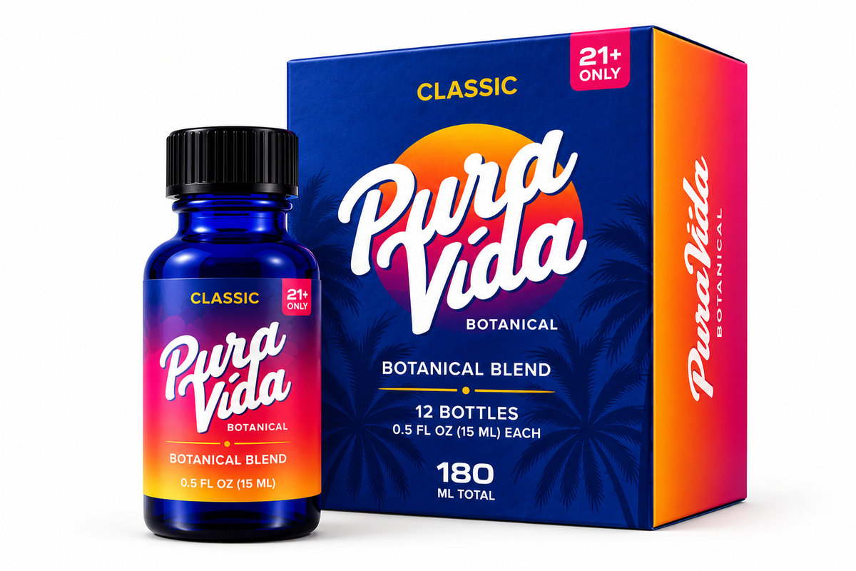 Pura Vida Classic Botanical Shot - Original botanical blend