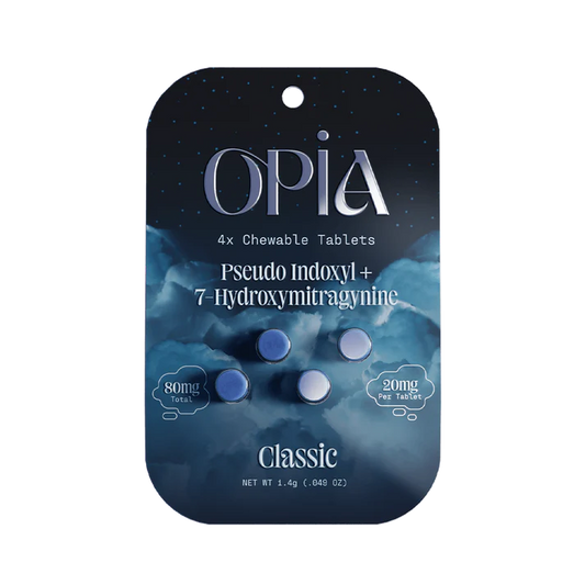 Opia Pseudo Indoxyl + 7-Hydroxymitragynine Chewable Tablets 20mg