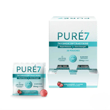 Pure7 7-Hydroxymitragynine Extract Tablets Pouch