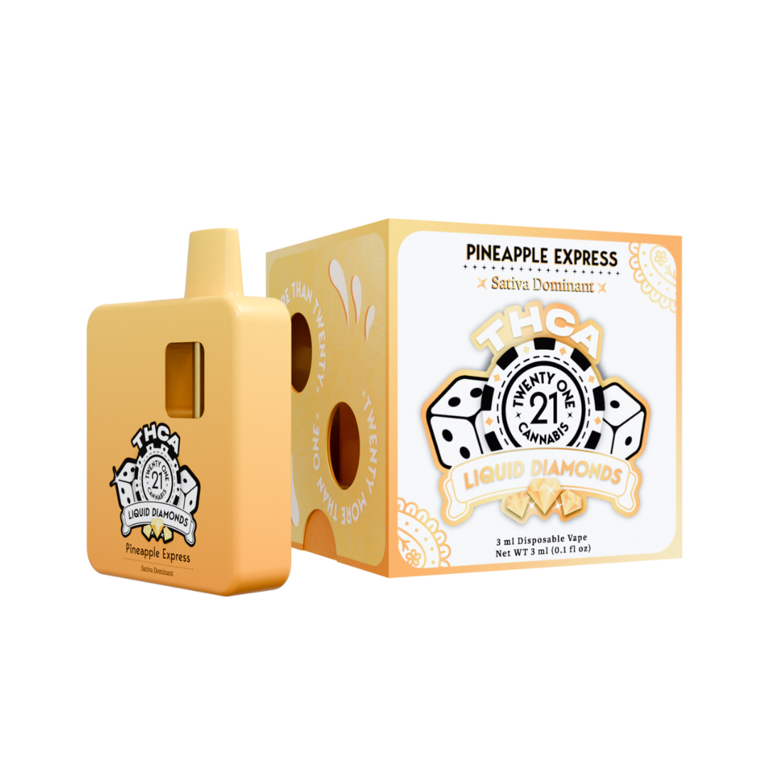 liquid diamonds thca disposable vape Twenty One 3G Liquid Diamonds Disposable
