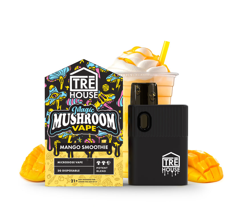 Tre House Magic Mushroom Vape | HempSzn Tre House Magic Mushroom Vape | HempSzn