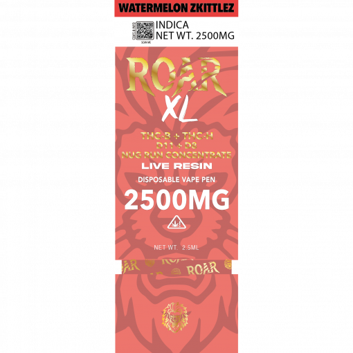 Roar Diamond 3500mg THC-P + Delta 8 Disposable Vape - 1 Pack